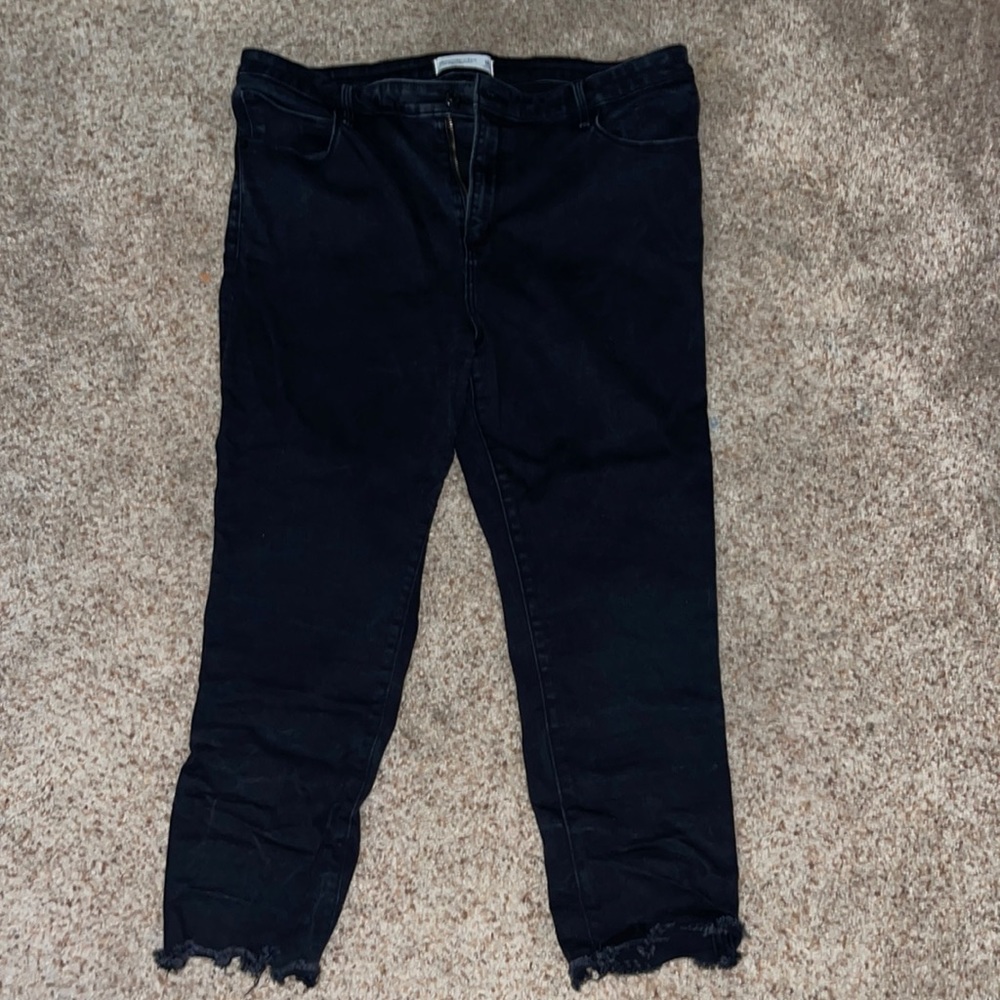 Abercrombie & Fitch Super Skinny ankle high rise